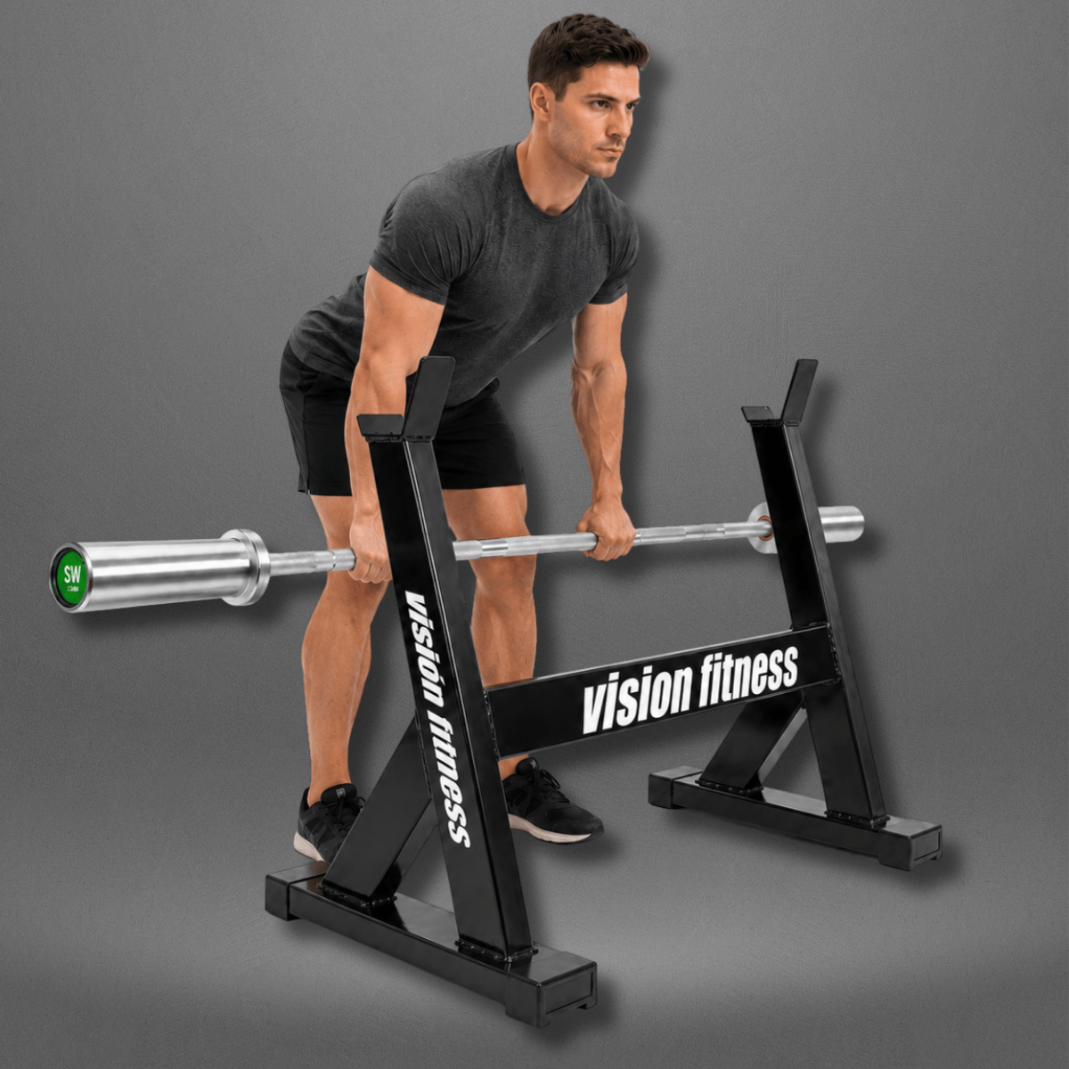 Soporte Porta Barra para Entrenamiento